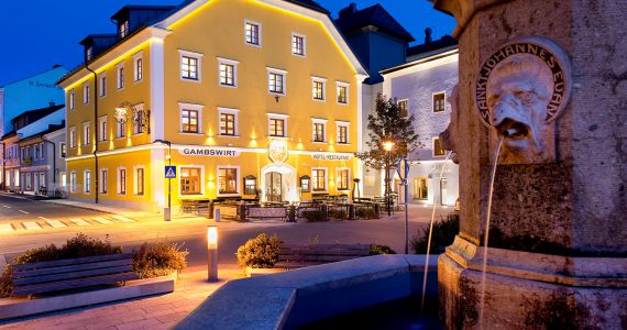 The Hotel-Restaurant Gambswirt in the heart of Tamsweg - a traditional house in the market center of the Lungau district capital